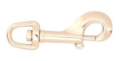 Buy 👍 Campbell 1 in. D X 4-1/4 in. L Nickel-Plated Zinc Bolt Snap 90 lb 🤩