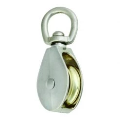 Best reviews of 😍 Campbell 1-1/2 in. D Nickel Copper Swivel Eye Swivel Single Eye Pulley 🧨