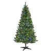 Flash Sale 👍 Celebrations 7 ft. Slim LED 400 lights Pine Christmas Tree 🛒