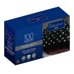 Best Pirce ❤️ Celebrations LED Mini Cool White 100 ct Net Christmas Lights 6 ft. 🎁