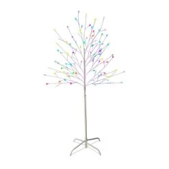 Best reviews of 🔥 Celebrations LED White 60 in. Stick Tree Yard Decor ✨