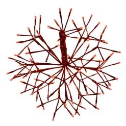 Cheap 🌟 Celebrations Platinum LED Red 16 in. Shimmer Sphere Hanging Decor ⌛