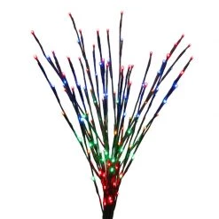 Promo 🔔 Celebrations Platinum LED Multi 32 in. Light Burst Yard Decor 🎉