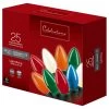 Best Sale 😀 Celebrations Incandescent C9 Multicolored 25 ct String Christmas Lights 24 ft. 🎁