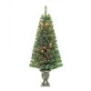 Outlet 👏 Celebrations Home 4 ft. Pencil Incandescent 35 lights Northern Pine Entrance Tree 😍