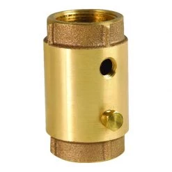 Budget ⭐ Campbell 1-1/4 in. D X 1-1/4 in. D FNPT Red Brass Spring Loaded Check Valve 💯