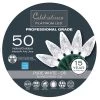 Promo 😍 Celebrations Platinum LED C6 Pure White 50 ct String Christmas Lights 24.5 ft. 😀