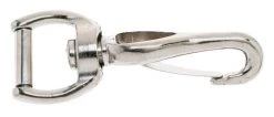 Best Sale 🎁 Campbell 5/8 in. D X 2-5/8 in. L Nickel-Plated Zinc Spring Snap 30 lb 👍