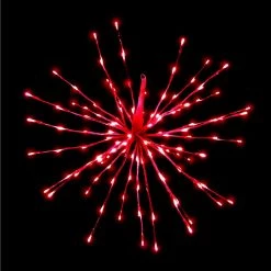 Promo 🔔 Celebrations Platinum LED Micro/5mm Red 128 ct Novelty Christmas Lights 🤩