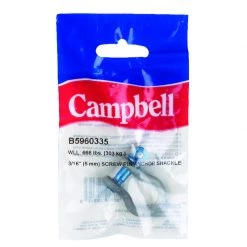 Cheapest 🧨 Campbell Galvanized Forged Carbon Steel Anchor Shackle 666 lb 🧨
