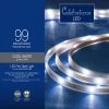 Outlet ✔️ Celebrations LED Cool White 99 ct Rope Christmas Lights 16.4 ft. 🎁