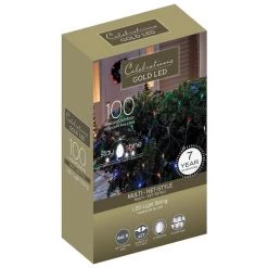 Brand new 😍 Celebrations Gold LED Mini Multicolored 100 ct Net Christmas Lights 6 ft. 🤩