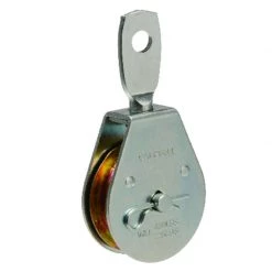 Coupon 👍 Campbell 2 in. D Zinc Plated Steel Swivel Eye Pulley 🎁