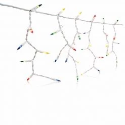 Promo 🎉 Celebrations Incandescent Mini Multicolored 300 ct Icicle Christmas Lights 17.37 ft. 🎁 -Celebrations Sales Shop 867adb6c 3076 4a70 bd4a 7750a26bf99e