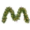 Wholesale ⭐ Celebrations Platinum 10 in. D X 9 ft. L LED Prelit Warm White Mixed Cedar Pine Garland 🤩