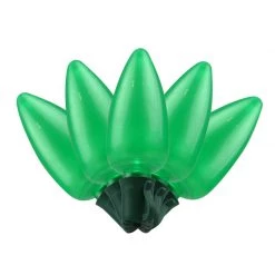 Deals 👏 Celebrations Platinum LED C9 Green 25 ct String Christmas Lights ❤️
