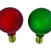 Budget 👍 Celebrations Incandescent G40 Globe Multicolored 2 ct Replacement Christmas Light Bulbs 👍