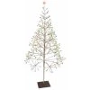 Coupon 😍 Celebrations Platinum LED Multi 53 in. Shimmering Tree Pathway Decor 🌟