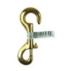 Hot Sale 👍 Campbell 3/8 in. D X 3-13/32 in. L Polished Bronze Open Eye Bolt Snap 70 lb 🧨