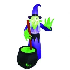 Best deal 🎁 Celebrations Four Season Witch With Cauldron Inflatable 🎁