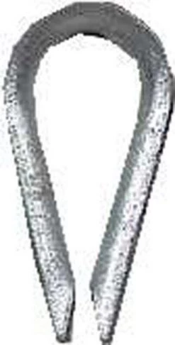 Best Pirce 🌟 Campbell Galvanized Zinc Wire Rope Thimble 3/8 in. L ❤️