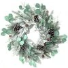 Cheapest 👍 Celebrations Multicolored Frosted Pine Cone Wreath Indoor Christmas Decor 🧨