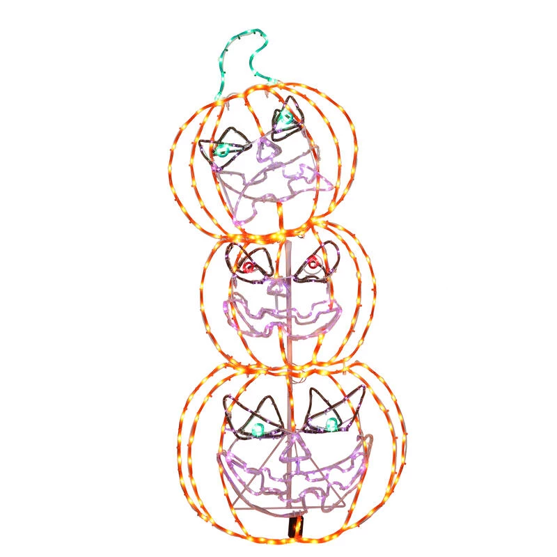 Outlet ✨ Celebrations Halloween LED Pumpkin JOL Yard Decor ⭐ 2 Outlet ✨ Celebrations Halloween LED Pumpkin JOL Yard Decor ⭐ - Image 2