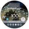 Cheapest 🔔 Celebrations Platinum LED T5 Pure White 100 ct Icicle Christmas Lights 9.5 ft. 🧨