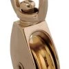 New ❤️ Campbell 1/2 in. D Nickel Copper Swivel Eye Single Sheave Swivel Eye Pulley 🤩