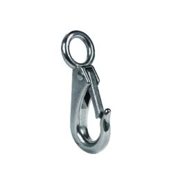 Outlet ✔️ Campbell 3/4 in. D X 3-29/32 in. L Polished Stainless Steel Round Swivel Eye Bolt Snap 190 lb ✨