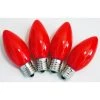 Best Sale ⭐ Celebrations Incandescent C7 Red 4 ct Replacement Christmas Light Bulbs 🛒
