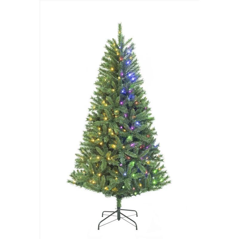Cheap ๐ Celebrations 6-1/2 ft. Full LED 200 lights Mixed Pine Color Changing Christmas Tree ๐ 1 Cheap ๐ Celebrations 6-1/2 ft. Full LED 200 lights Mixed Pine Color Changing Christmas Tree ๐