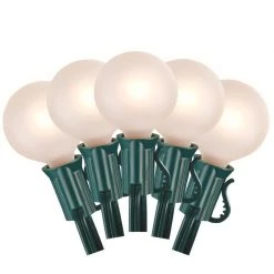 Discount 😍 Celebrations Incandescent G40 Globe White 25 ct String Christmas Lights 24 ft. 🔔