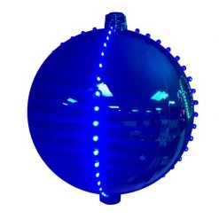 Cheap 🌟 Celebrations Platinum LED Blue 6 in. Lighted Ornament Hanging Decor ⭐