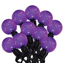 Best deal 💯 Celebrations LED Purple Faceted Globe Lights 🤩