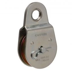 Top 10 🎉 Campbell 2 in. D Zinc Plated Steel Fixed Eye Single Sheave Rigid Eye Pulley 😍