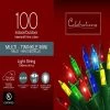 Outlet ✔️ Celebrations Incandescent Multicolored 100 ct String Christmas Lights 20 ft. 🧨