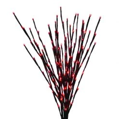 Buy 👏 Celebrations Platinum LED Red 32 in. Light Burst Yard Decor 🛒