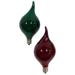 Promo ❤️ Celebrations Incandescent G45 Multicolored 2 ct Replacement Christmas Light Bulbs ❤️