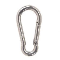 Brand new 🔔 Campbell 0.37 in. D X 2-3/8 in. L Polished Stainless Steel Spring Snap 160 lb 🔔