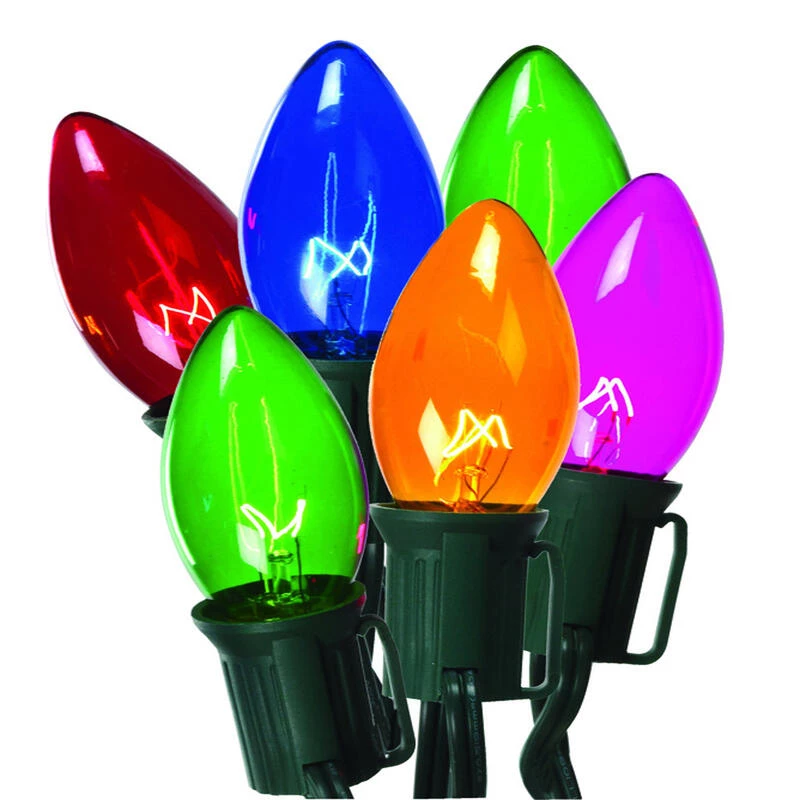 Hot Sale 🔥 Celebrations Incandescent C9 Multicolored 25 ct String Christmas Lights 25 ft. ⌛ 2 Hot Sale 🔥 Celebrations Incandescent C9 Multicolored 25 ct String Christmas Lights 25 ft. ⌛ - Image 2